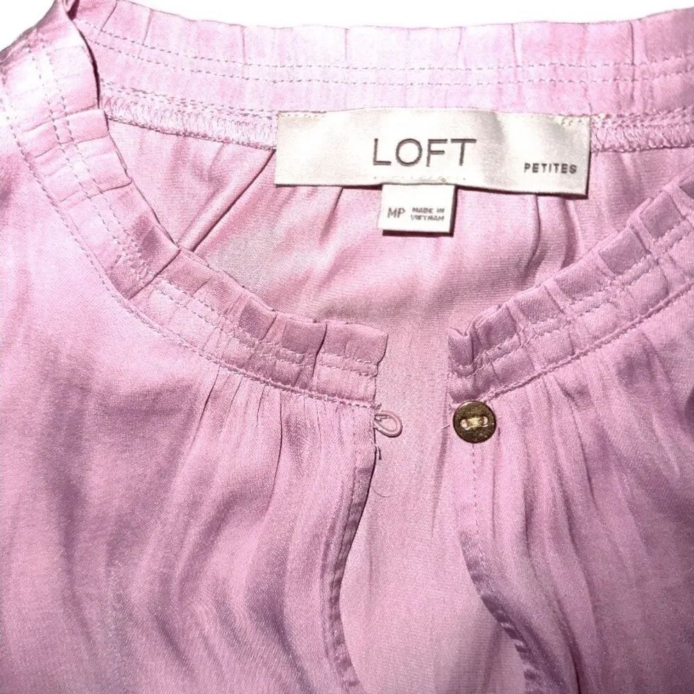 Loft pink blouse - Picture 4 of 4